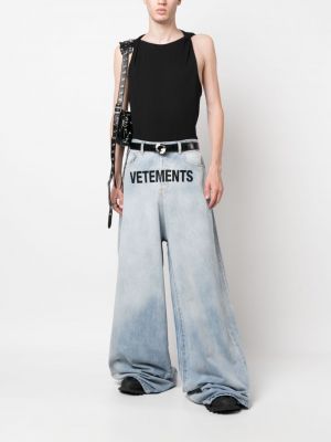 Jeans mit print Vetements
