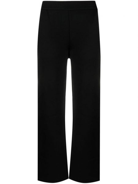 Памучни спортни панталони от джърси 's Max Mara черно