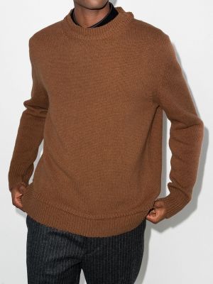Jersey de lana Maison Margiela marrón