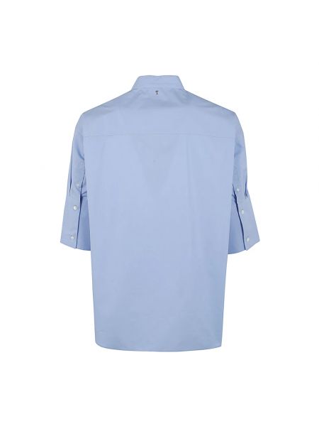 Camisa con estampado de cachemira Ami Paris azul
