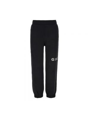 Czarne spodnie sportowe Givenchy