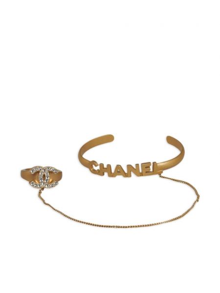 Prsteň Chanel Pre-owned zlatá
