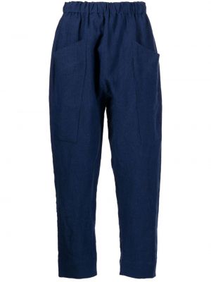 Kockované nohavice Toogood modrá