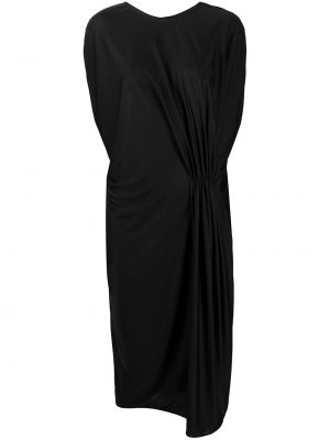 Vestido de cóctel ajustado Maison Margiela negro