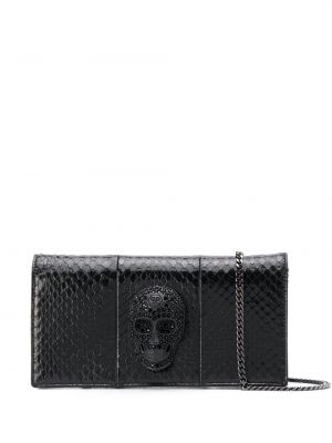 Чанта тип „портмоне“ с кристали Philipp Plein черно