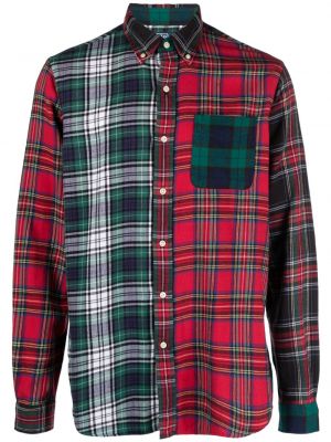 Flanel srajca s karirastim vzorcem Polo Ralph Lauren rdeča