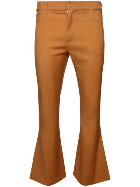 Прав панталон Marni оранжево