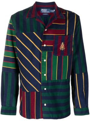 Koszula bawełniana z kapturem w kratkę Polo Ralph Lauren