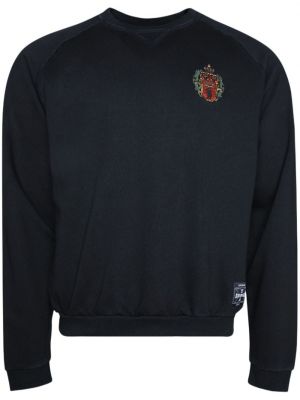 Medvilninis siuvinėtas džemperis 032c juoda
