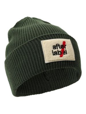 Зеленая шапка After Label