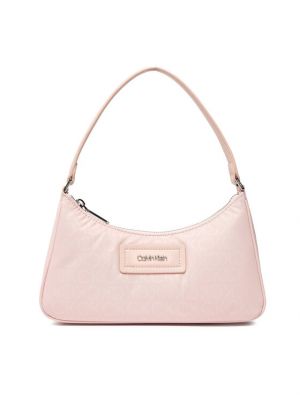 Найлонови чанта за ръка Calvin Klein розово