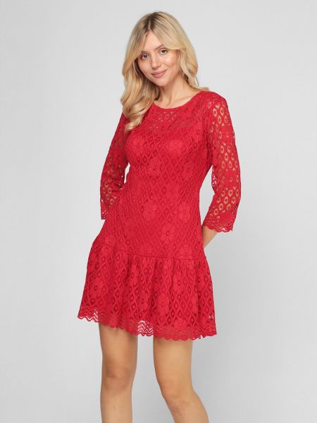 Платье Sassofono красное