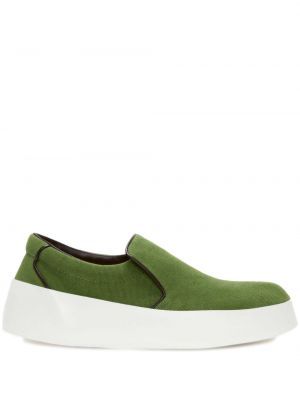 Puuvillased loafer-kingad Jw Anderson roheline