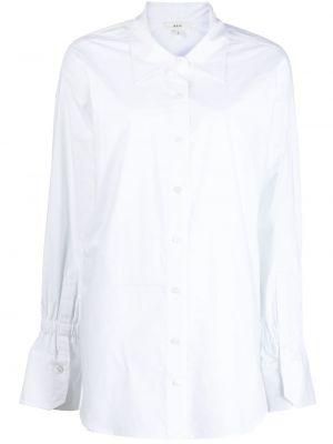 Bavlnená košeľa A.l.c. biela