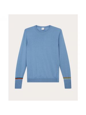 Jersey de lana de tela jersey Paul Smith azul
