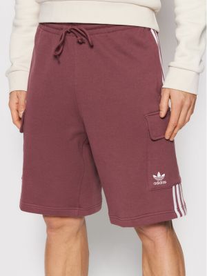 Sportske kratke hlače Adidas bordo