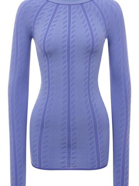Пуловер Giorgio Armani голубой