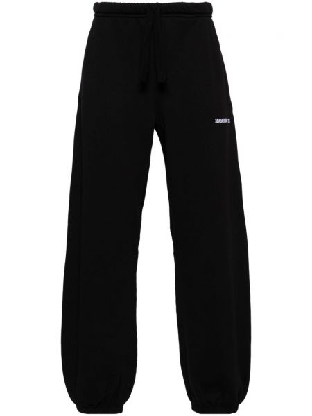 Spodnie sportowe bawełniane Marine Serre czarne