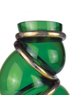 Asymetrický prsten Vanessa Mitrani zelený