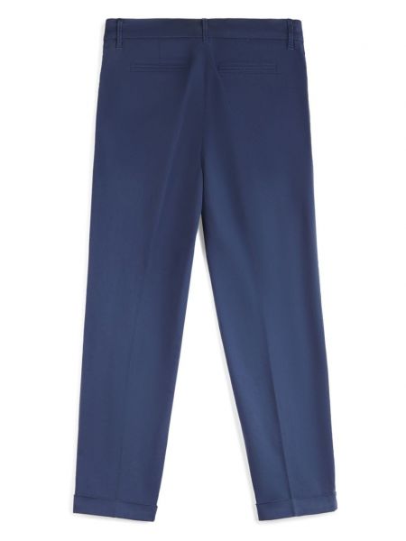 Pantalon chino en coton Fay bleu