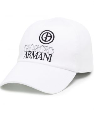 Cappello con visiera ricamato Giorgio Armani