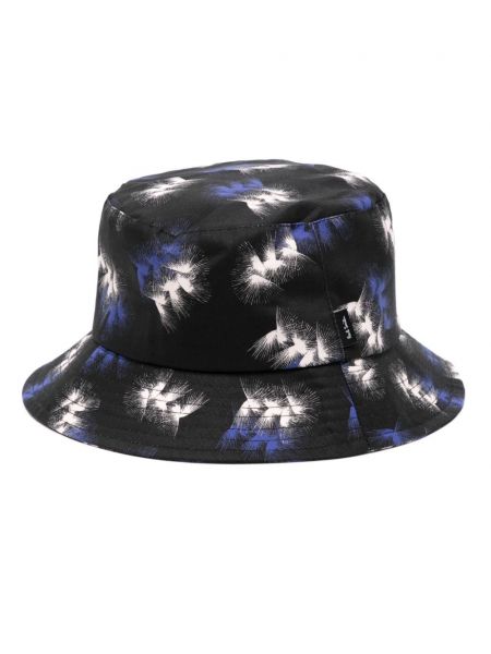 Mütze aus baumwoll mit print Paul Smith schwarz
