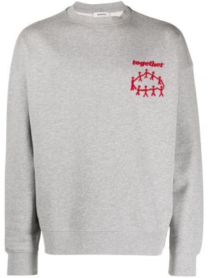 Sweatshirt aus baumwoll mit print Sandro