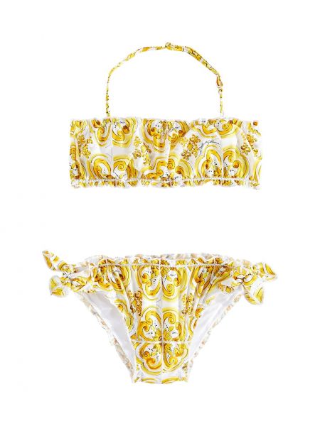 Bikini for piger Dolce&gabbana Kids gul