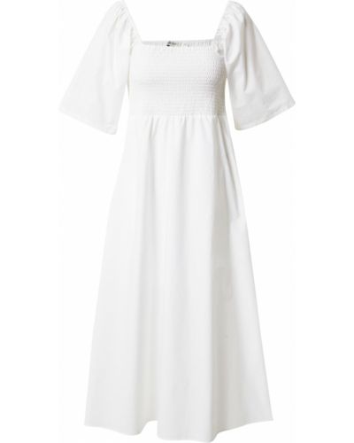 Μίντι φόρεμα Gestuz λευκό