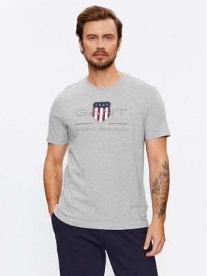 T-shirt Gant grau
