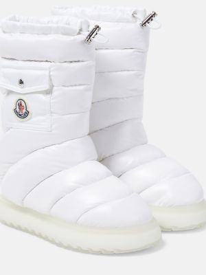Pūkinės sniego batai Moncler balta