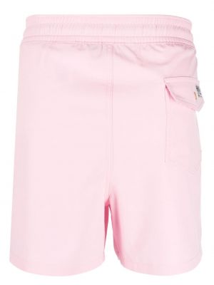 Shorts mit stickerei Polo Ralph Lauren pink
