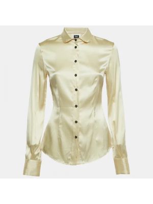 Satin bluse Dolce & Gabbana Pre-owned beige