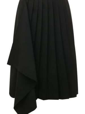 Плиссированная юбка N21 черная