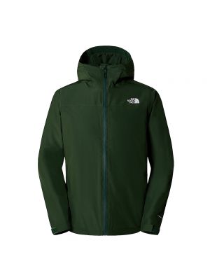 Зеленая утепленная куртка The North Face