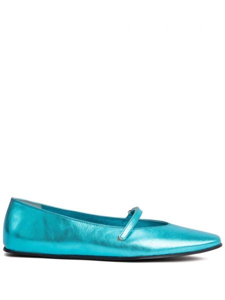 Kožne cipele By Far plava