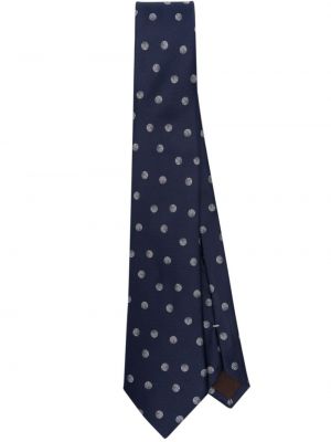 Žakardinis šilkinis kaklaraištis Canali