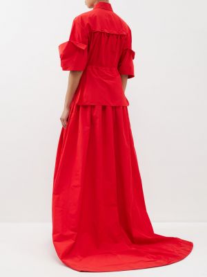 Платье Rosie Assoulin красное