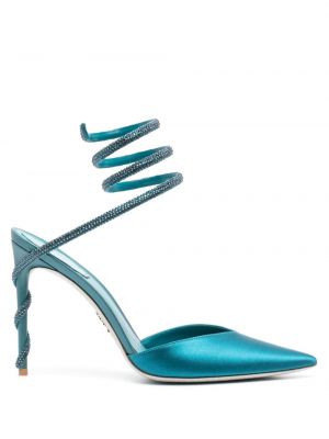 Полуотворени обувки René Caovilla синьо