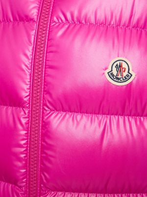 Péřová vesta Moncler růžová