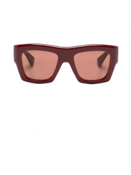 Sonnenbrille Gucci rot
