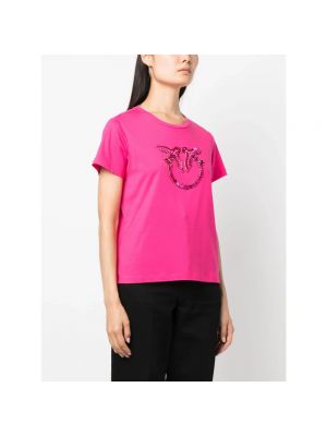 Camiseta manga corta Pinko rosa