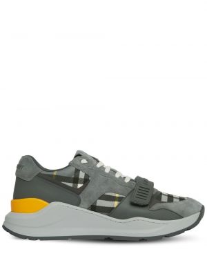 Sneakers chunky Burberry grigio