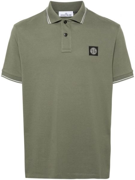 Polo yaka tişört Stone Island yeşil