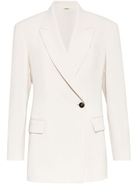 Blazer Brunello Cucinelli hvid