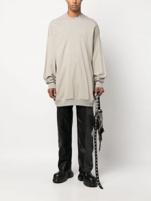 Sweatshirt aus baumwoll Rick Owens grau
