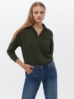 Рубашка Oxxo зеленая