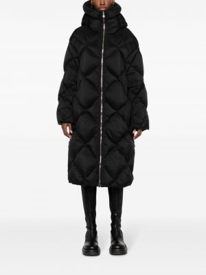 Kabát s kapucí Ienki Ienki černý