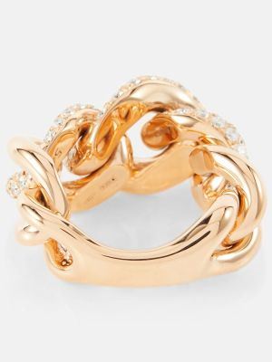 Rozā zelta gredzens Pomellato