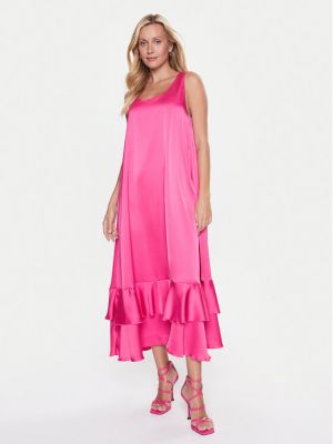 Φόρεμα Liu Jo Beachwear ροζ